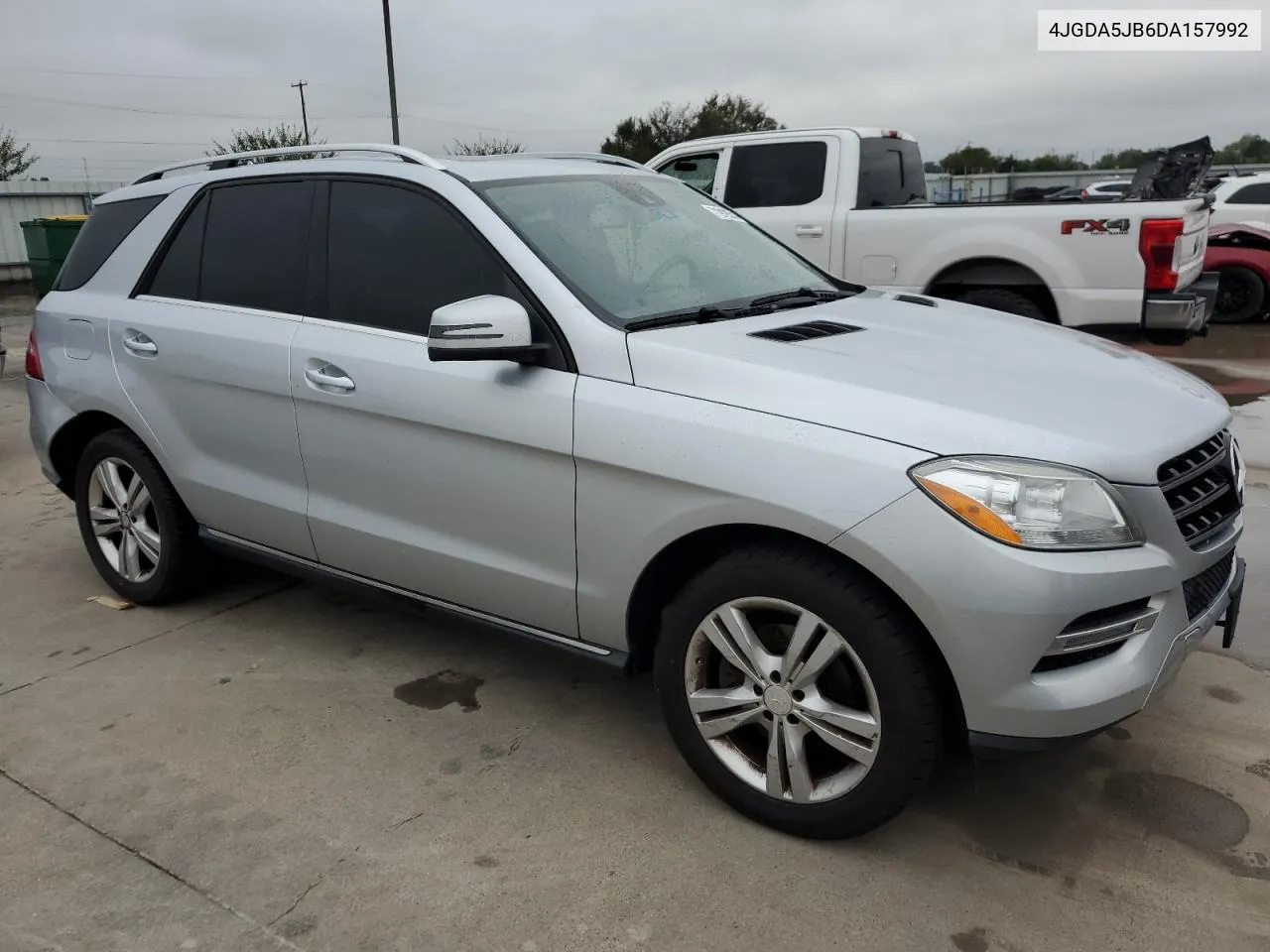 2013 Mercedes-Benz Ml 350 VIN: 4JGDA5JB6DA157992 Lot: 71919374