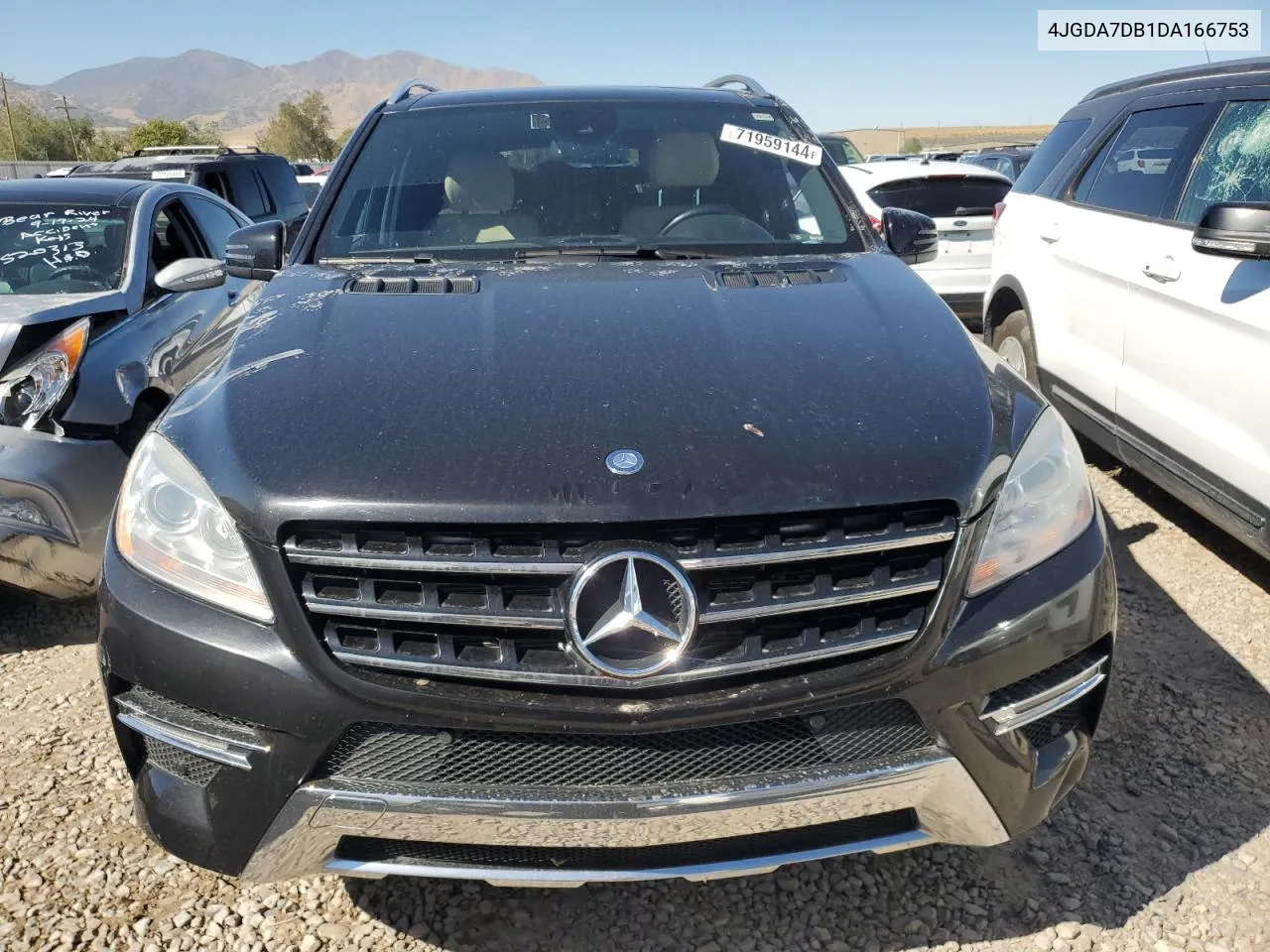 2013 Mercedes-Benz Ml 550 4Matic VIN: 4JGDA7DB1DA166753 Lot: 71959144