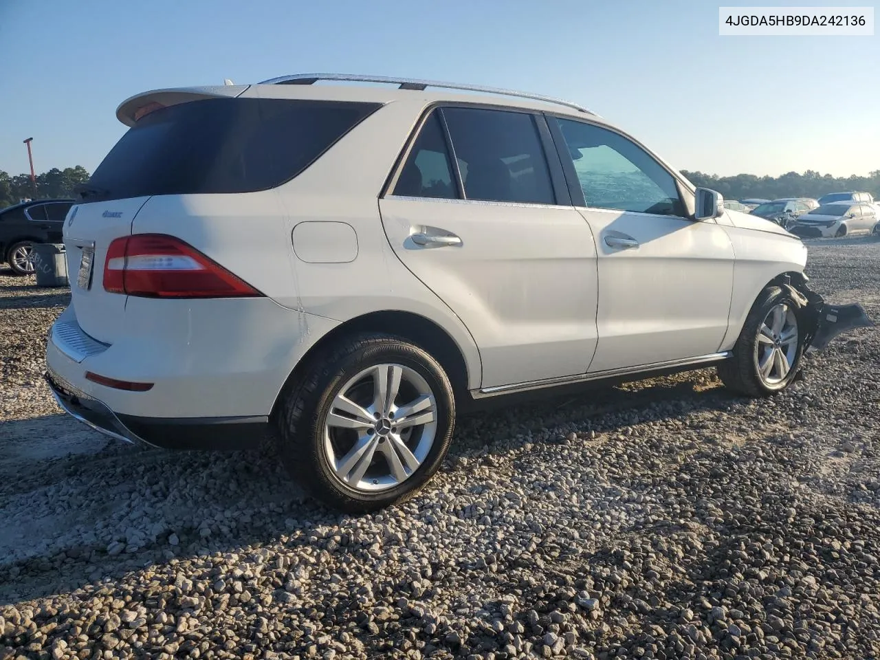 2013 Mercedes-Benz Ml 350 4Matic VIN: 4JGDA5HB9DA242136 Lot: 72283004