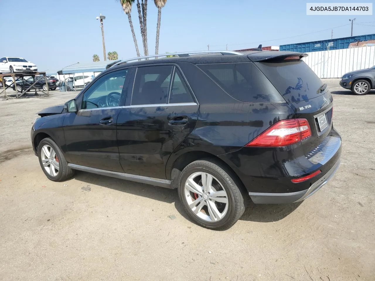 2013 Mercedes-Benz Ml 350 VIN: 4JGDA5JB7DA144703 Lot: 72618184