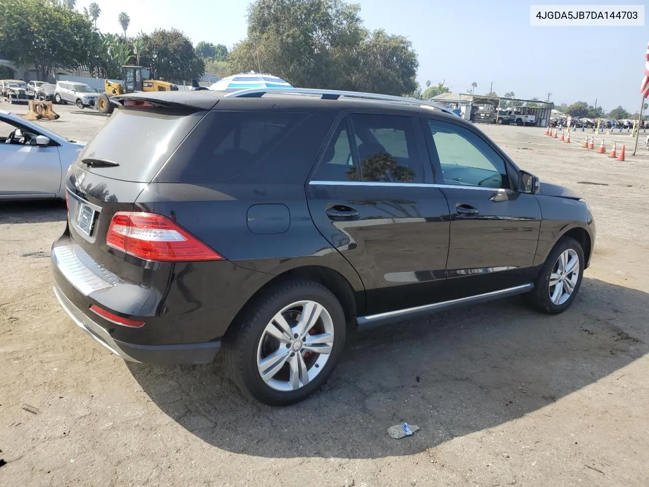 2013 Mercedes-Benz Ml 350 VIN: 4JGDA5JB7DA144703 Lot: 72618184