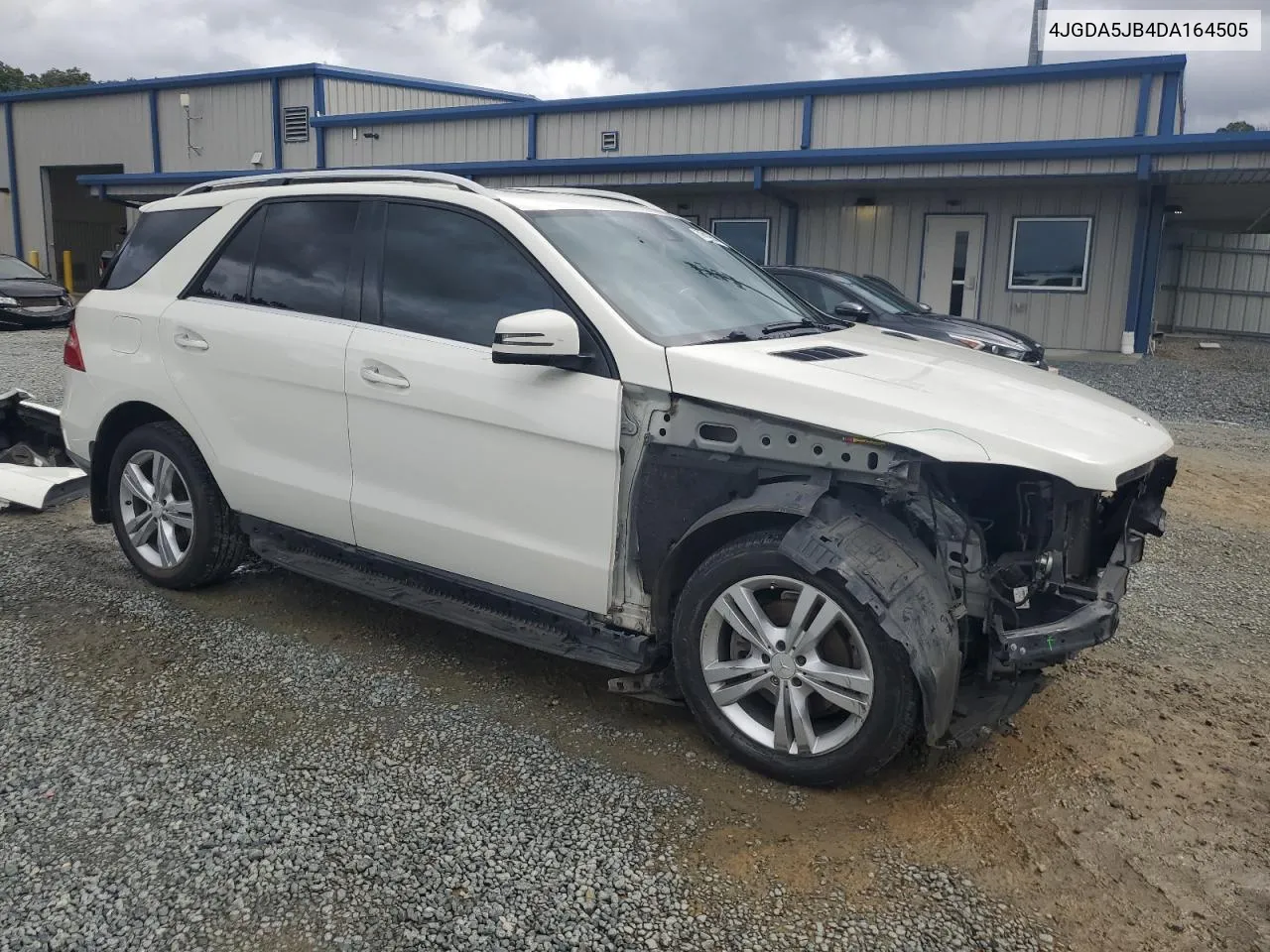 2013 Mercedes-Benz Ml 350 VIN: 4JGDA5JB4DA164505 Lot: 72919644