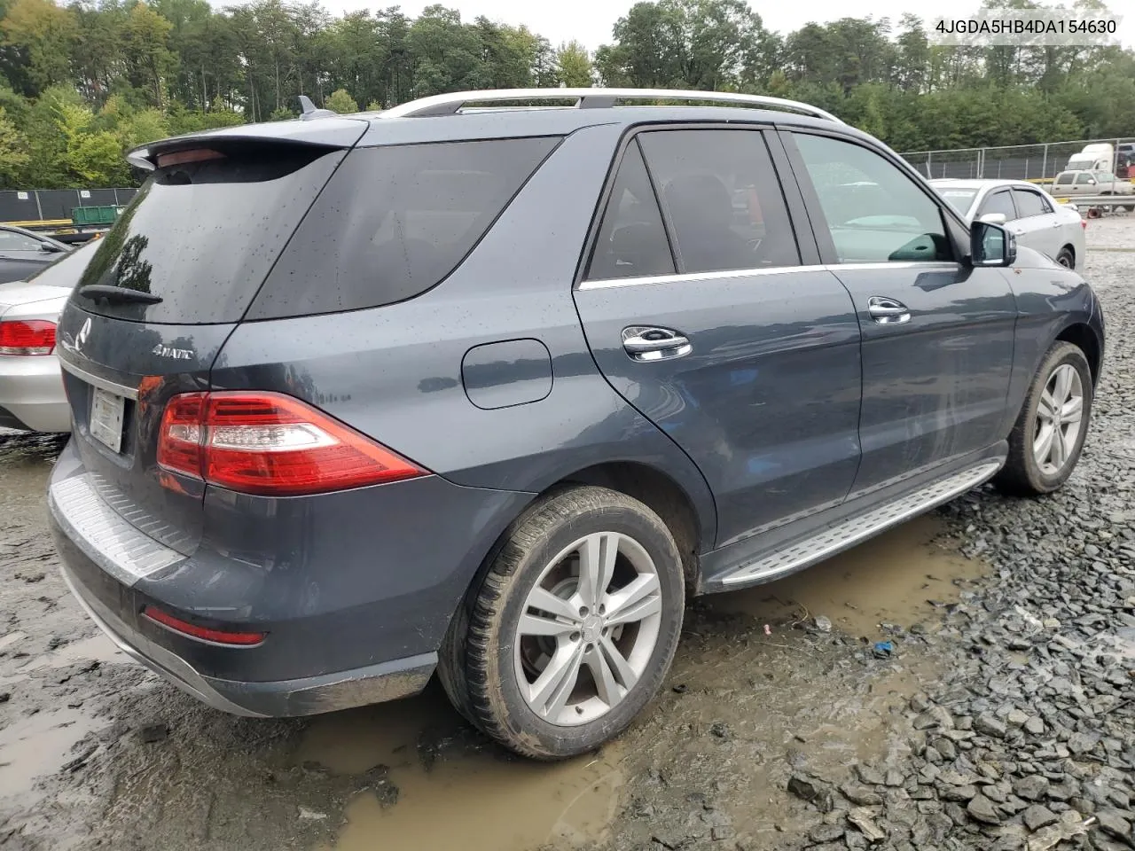 2013 Mercedes-Benz Ml 350 4Matic VIN: 4JGDA5HB4DA154630 Lot: 73336844