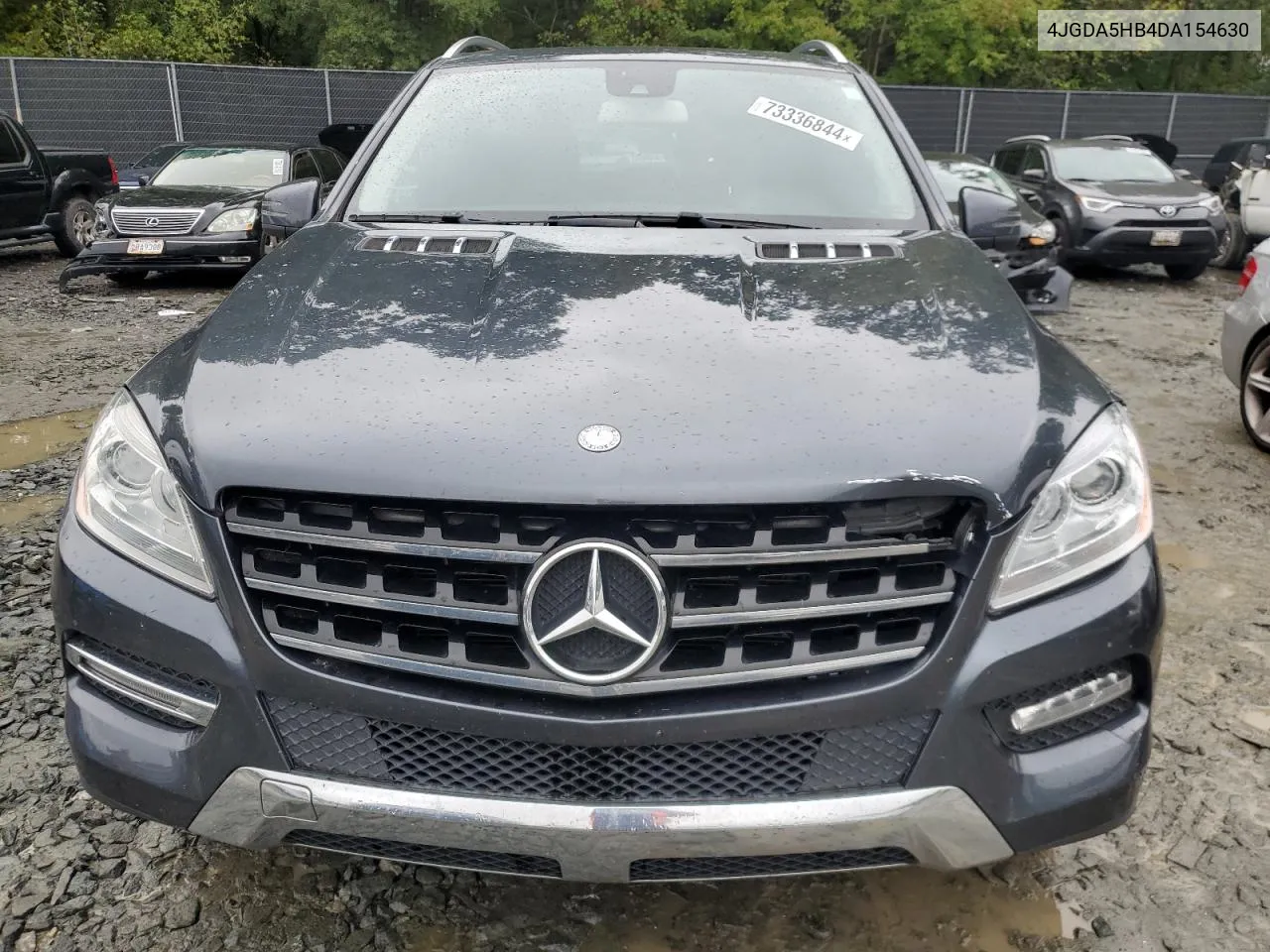 2013 Mercedes-Benz Ml 350 4Matic VIN: 4JGDA5HB4DA154630 Lot: 73336844