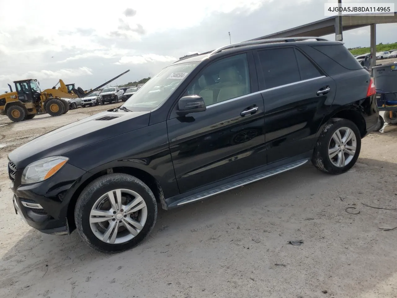 2013 Mercedes-Benz Ml 350 VIN: 4JGDA5JB8DA114965 Lot: 73480504