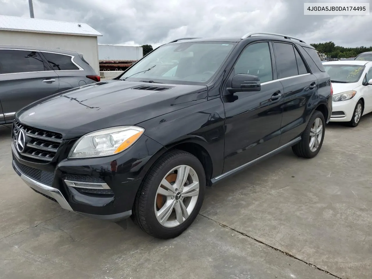 2013 Mercedes-Benz Ml 350 VIN: 4JGDA5JB0DA174495 Lot: 74012654