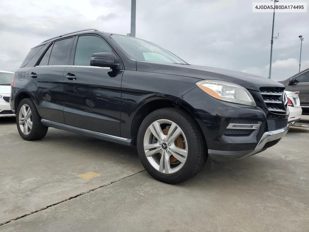 2013 Mercedes-Benz Ml 350 VIN: 4JGDA5JB0DA174495 Lot: 74012654