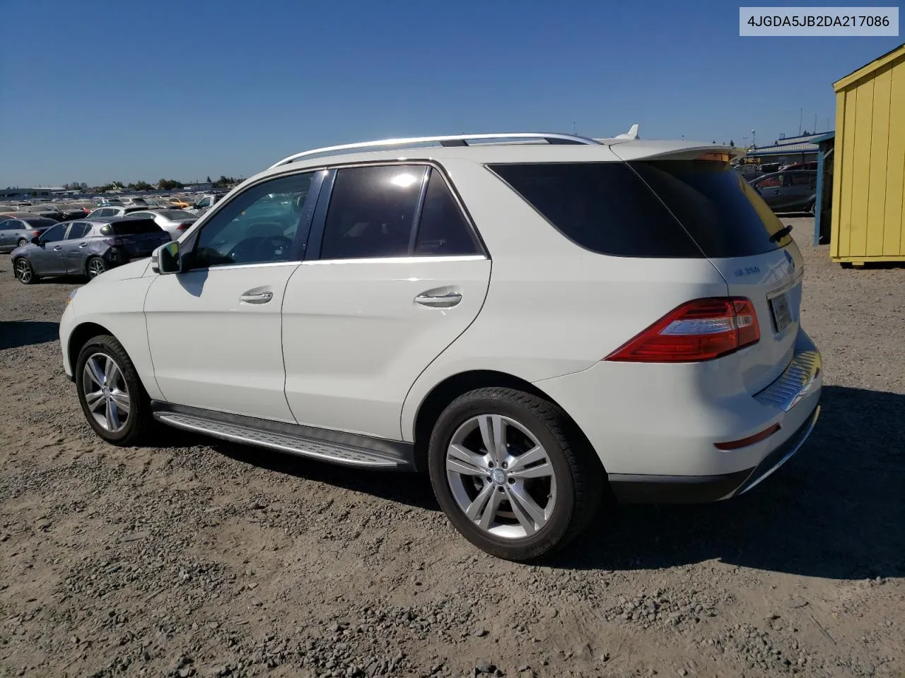 2013 Mercedes-Benz Ml 350 VIN: 4JGDA5JB2DA217086 Lot: 74495714