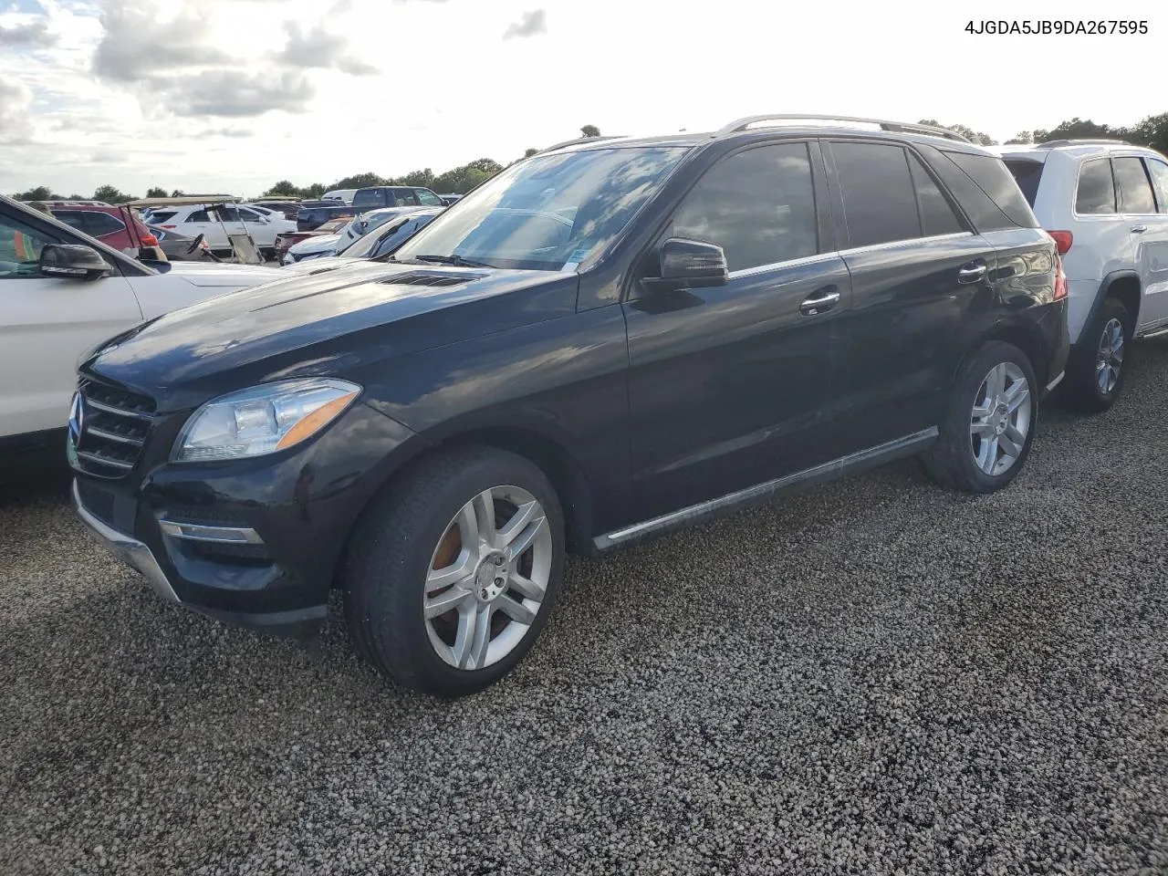 2013 Mercedes-Benz Ml 350 VIN: 4JGDA5JB9DA267595 Lot: 74502374