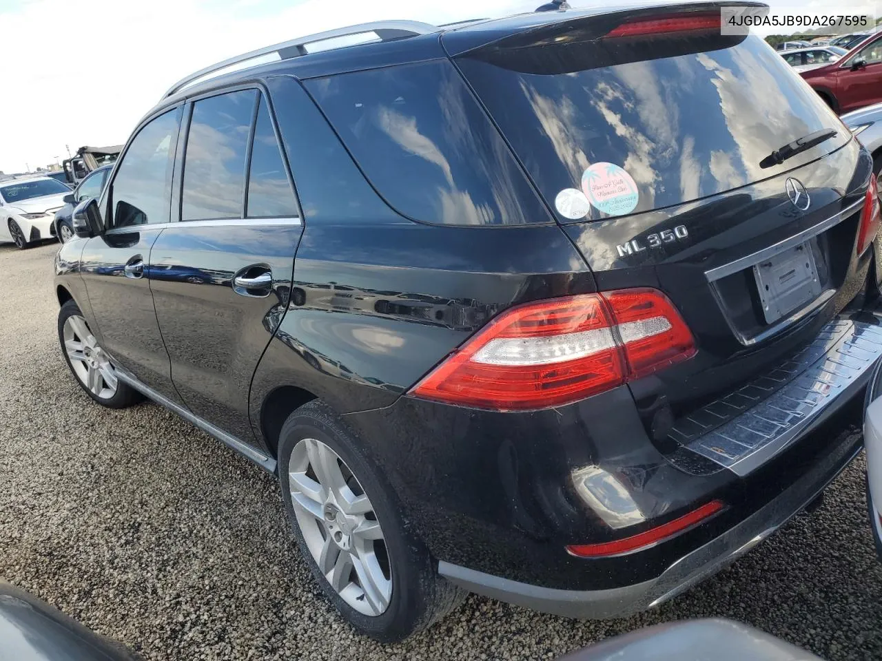 2013 Mercedes-Benz Ml 350 VIN: 4JGDA5JB9DA267595 Lot: 74502374