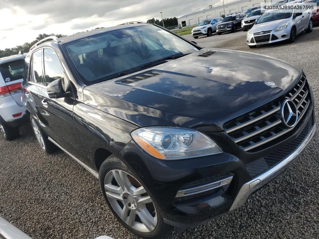 2013 Mercedes-Benz Ml 350 VIN: 4JGDA5JB9DA267595 Lot: 74502374