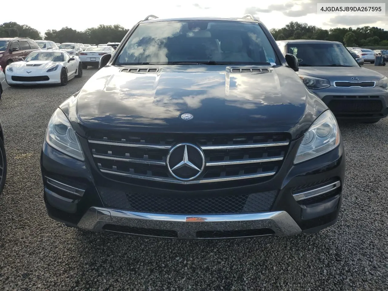 2013 Mercedes-Benz Ml 350 VIN: 4JGDA5JB9DA267595 Lot: 74502374