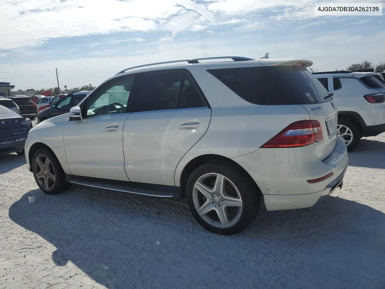 2013 Mercedes-Benz Ml 550 4Matic VIN: 4JGDA7DB3DA262139 Lot: 75496554