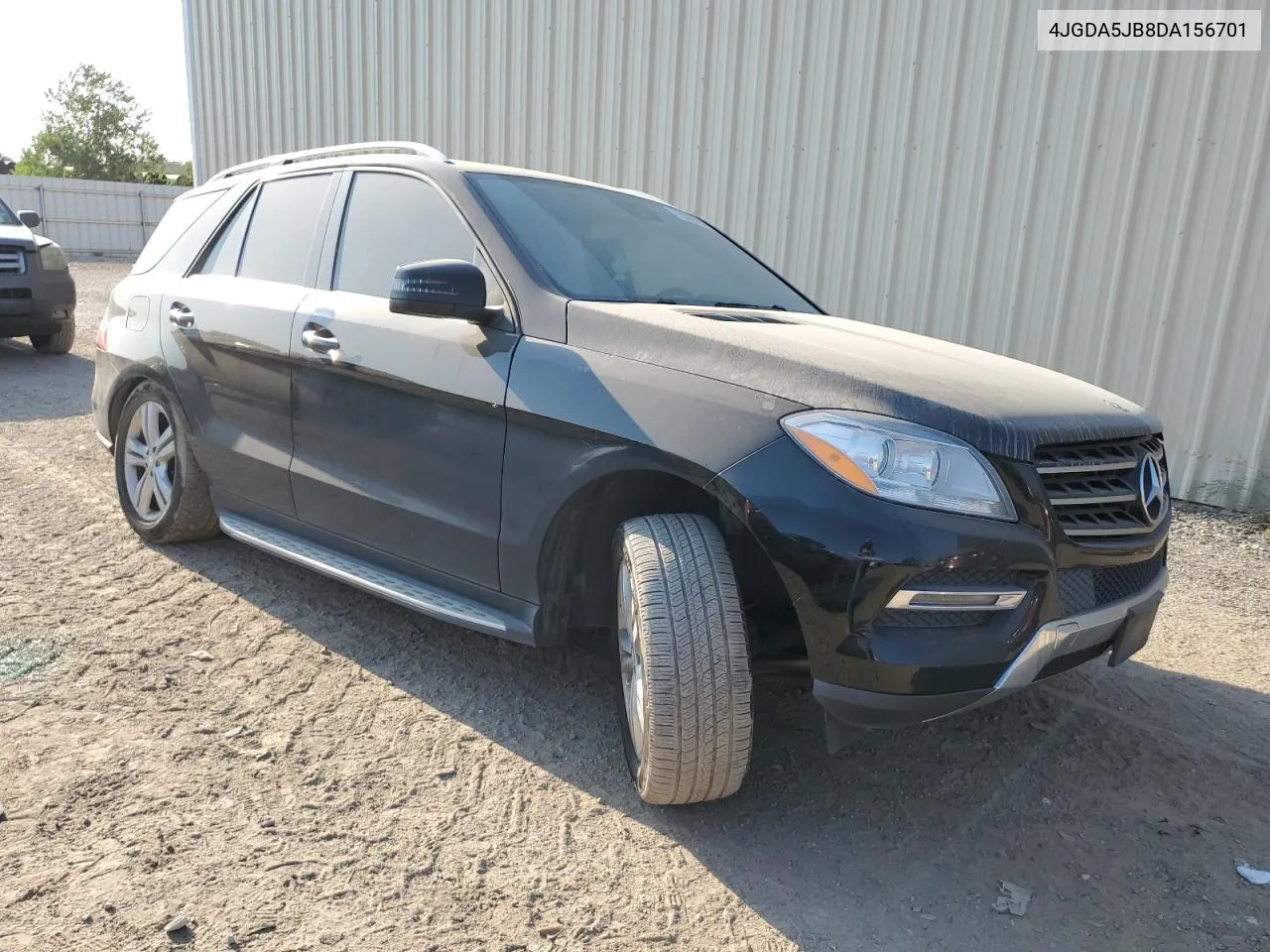 2013 Mercedes-Benz Ml 350 VIN: 4JGDA5JB8DA156701 Lot: 75500794