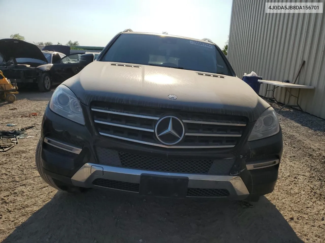 2013 Mercedes-Benz Ml 350 VIN: 4JGDA5JB8DA156701 Lot: 75500794