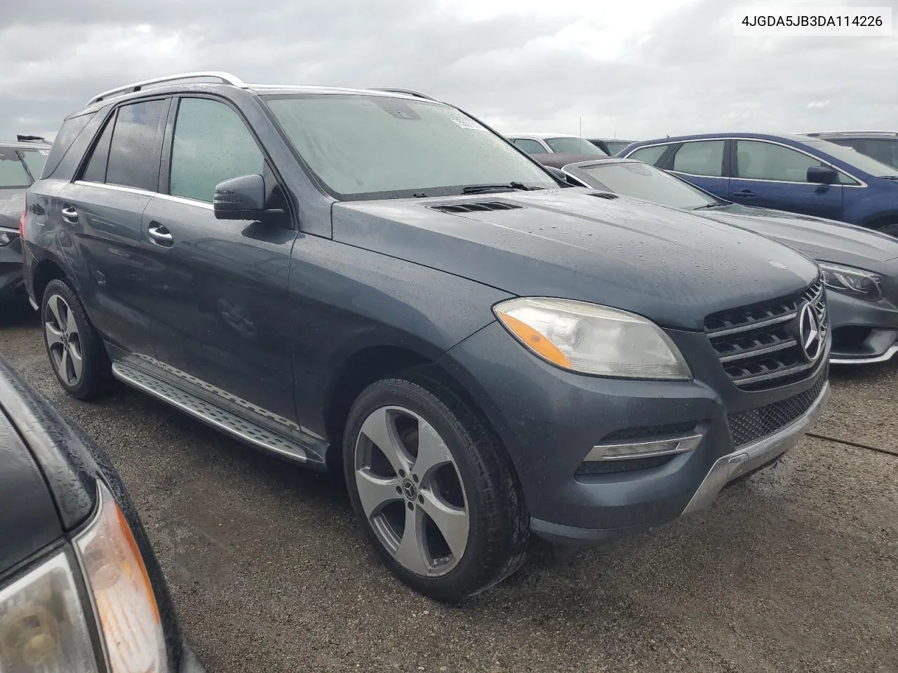 2013 Mercedes-Benz Ml 350 VIN: 4JGDA5JB3DA114226 Lot: 75557614