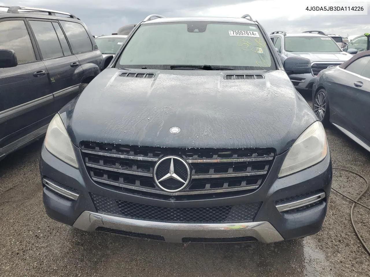 2013 Mercedes-Benz Ml 350 VIN: 4JGDA5JB3DA114226 Lot: 75557614