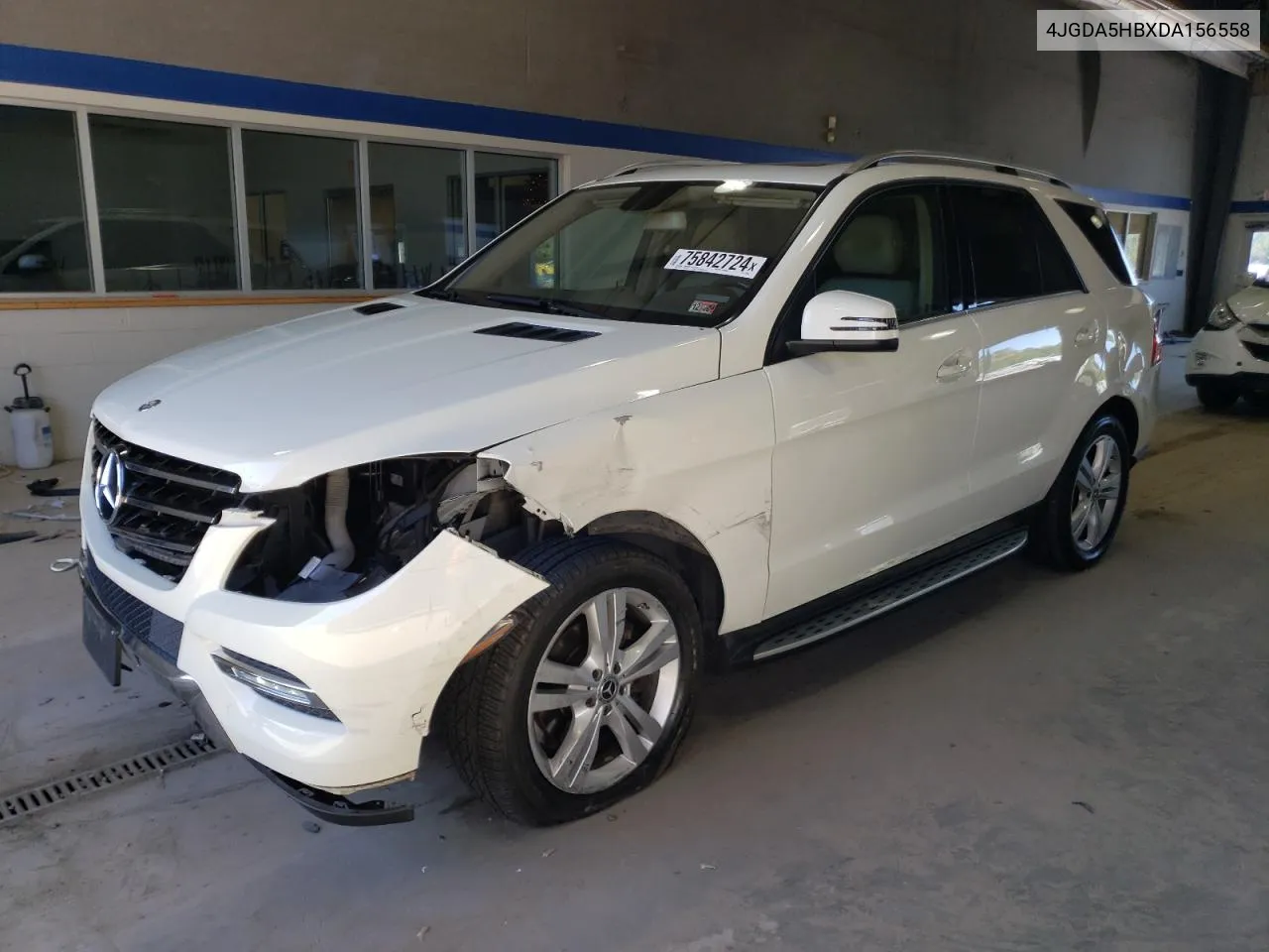 2013 Mercedes-Benz Ml 350 4Matic VIN: 4JGDA5HBXDA156558 Lot: 75842724