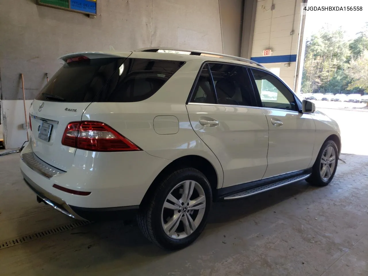 2013 Mercedes-Benz Ml 350 4Matic VIN: 4JGDA5HBXDA156558 Lot: 75842724