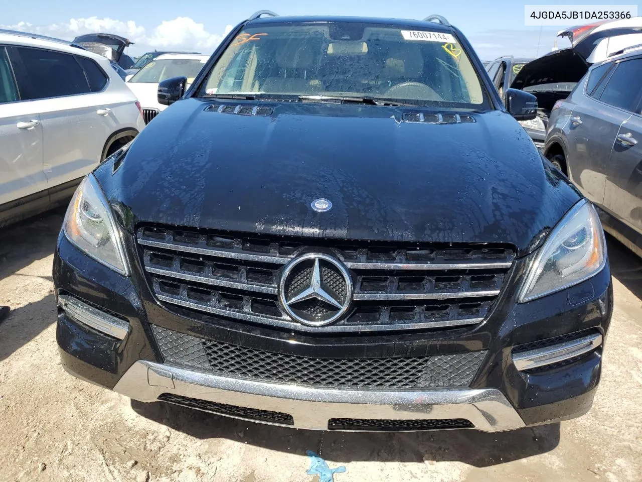 2013 Mercedes-Benz Ml 350 VIN: 4JGDA5JB1DA253366 Lot: 76007144