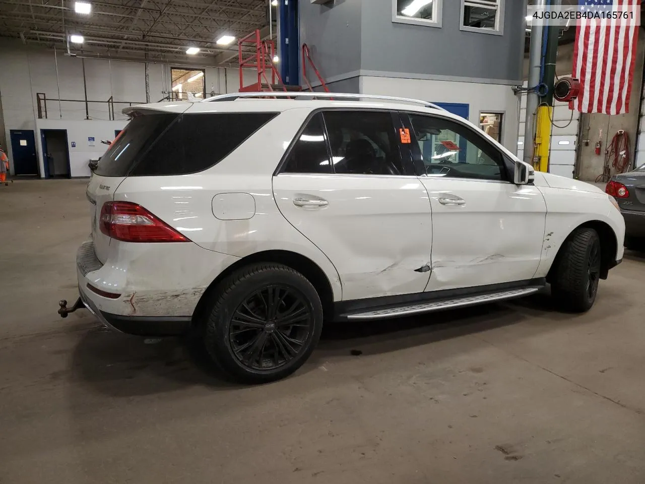 2013 Mercedes-Benz Ml 350 Bluetec VIN: 4JGDA2EB4DA165761 Lot: 76499584