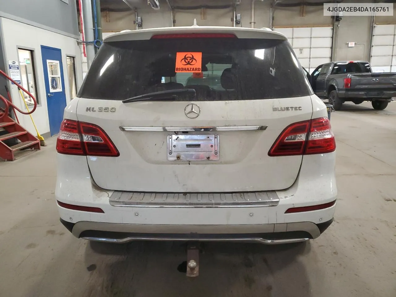 2013 Mercedes-Benz Ml 350 Bluetec VIN: 4JGDA2EB4DA165761 Lot: 76499584