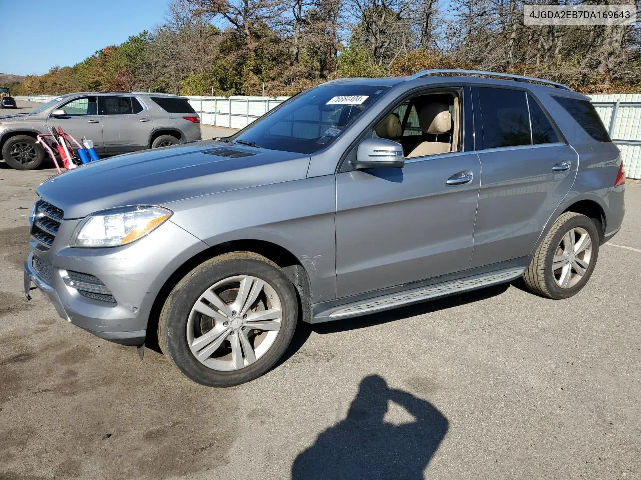 2013 Mercedes-Benz Ml 350 Bluetec VIN: 4JGDA2EB7DA169643 Lot: 76884404