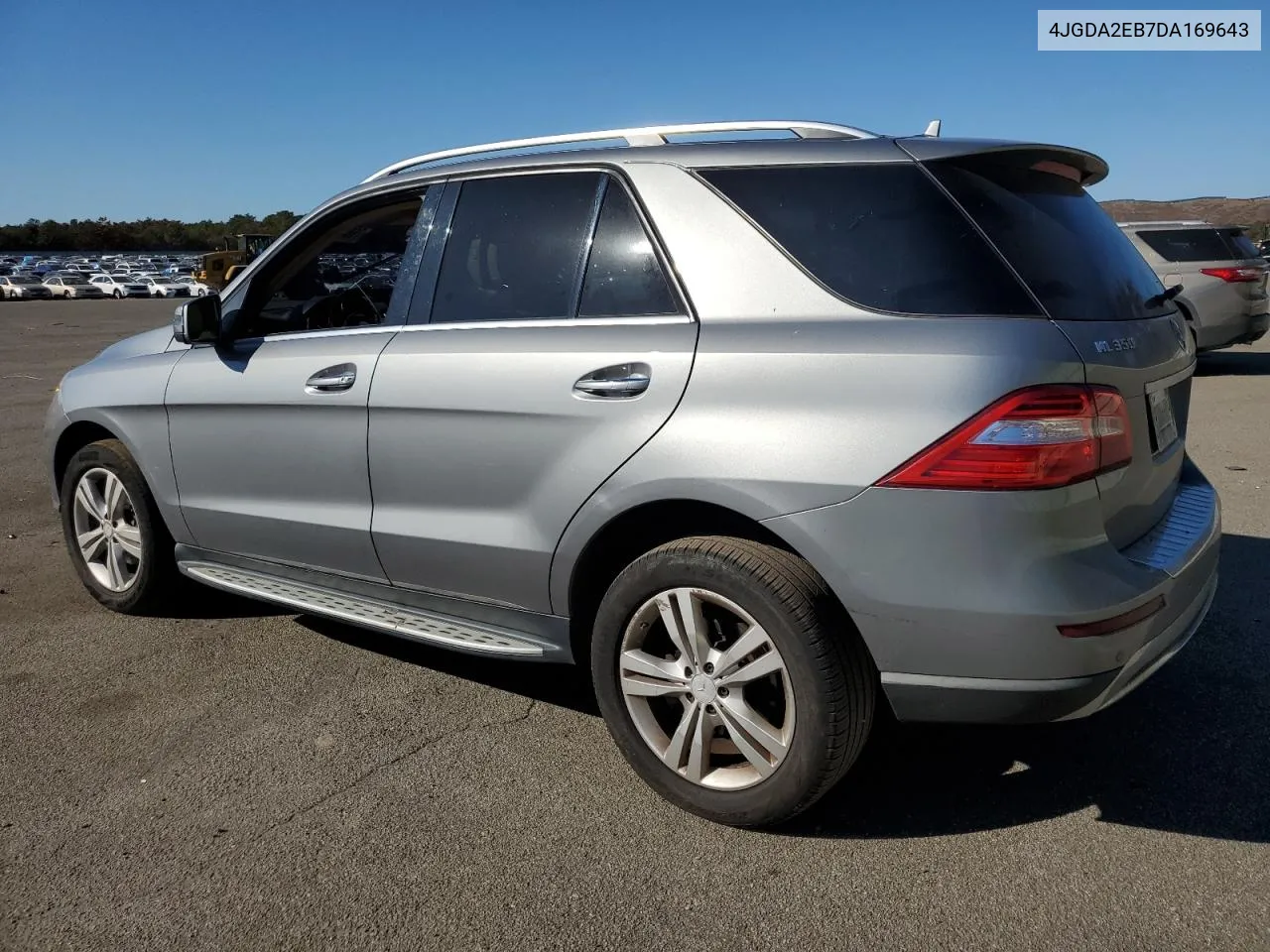 2013 Mercedes-Benz Ml 350 Bluetec VIN: 4JGDA2EB7DA169643 Lot: 76884404