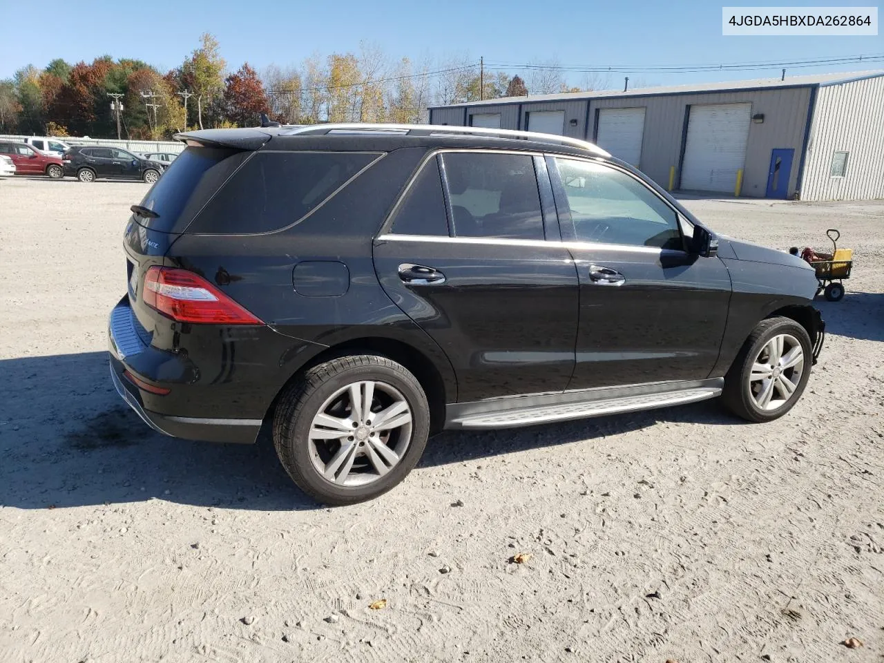 2013 Mercedes-Benz Ml 350 4Matic VIN: 4JGDA5HBXDA262864 Lot: 76918084