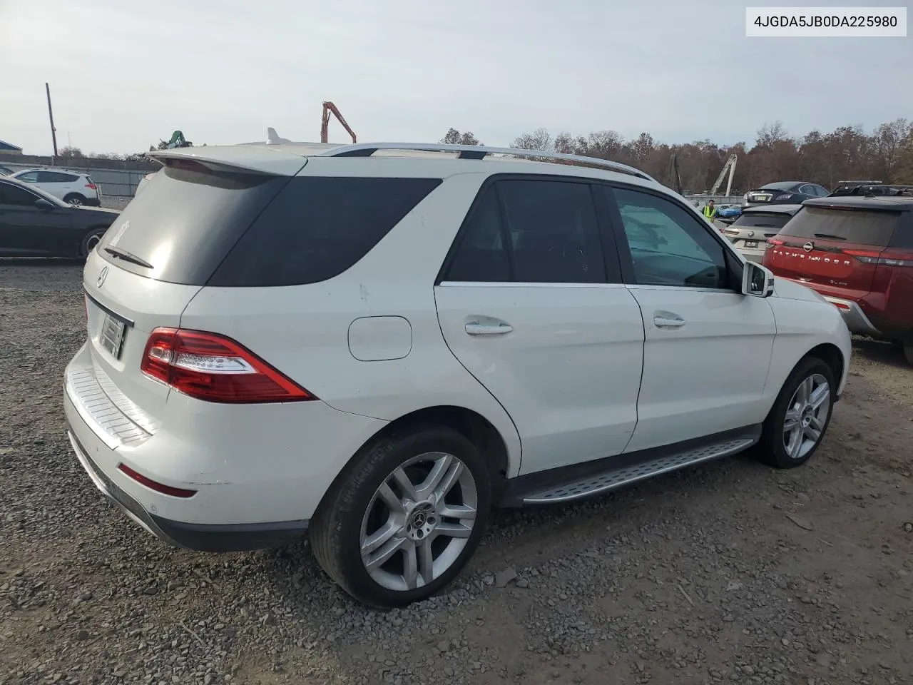 2013 Mercedes-Benz Ml 350 VIN: 4JGDA5JB0DA225980 Lot: 77113304