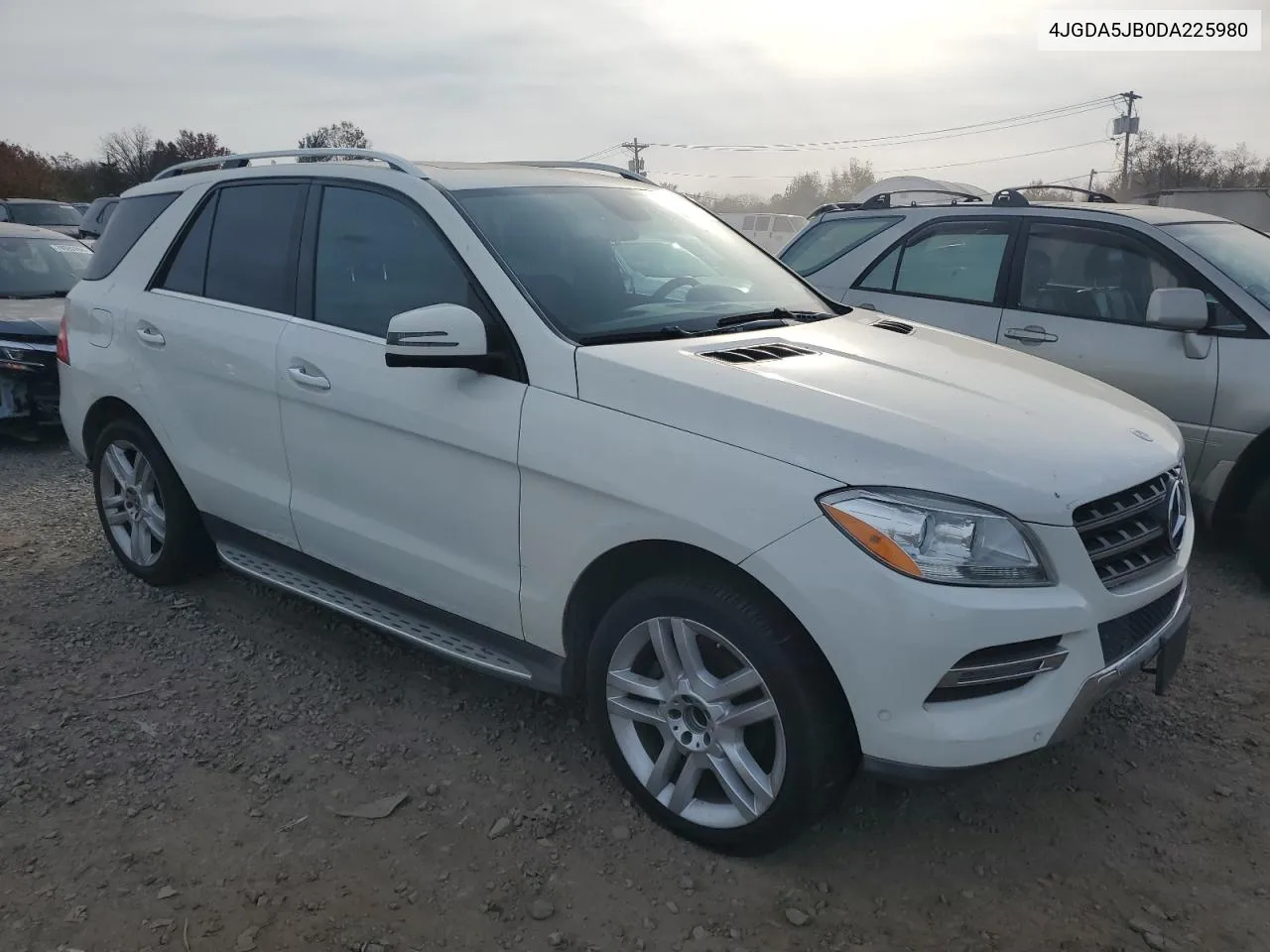 2013 Mercedes-Benz Ml 350 VIN: 4JGDA5JB0DA225980 Lot: 77113304