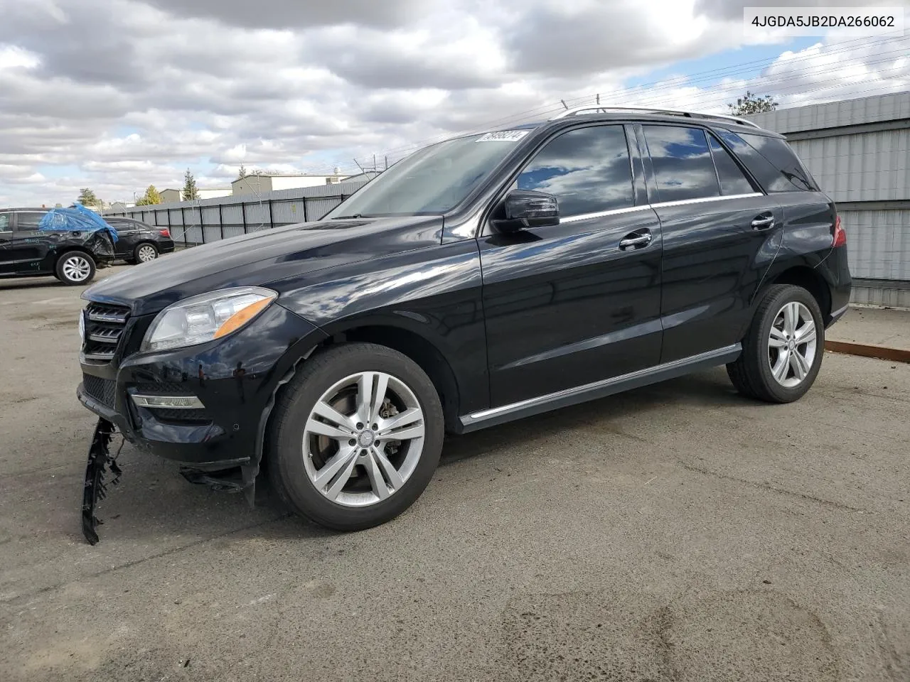 2013 Mercedes-Benz Ml 350 VIN: 4JGDA5JB2DA266062 Lot: 78498274