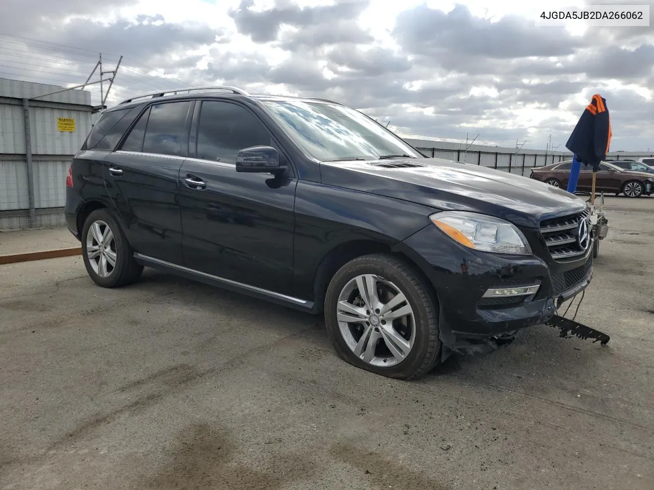 2013 Mercedes-Benz Ml 350 VIN: 4JGDA5JB2DA266062 Lot: 78498274