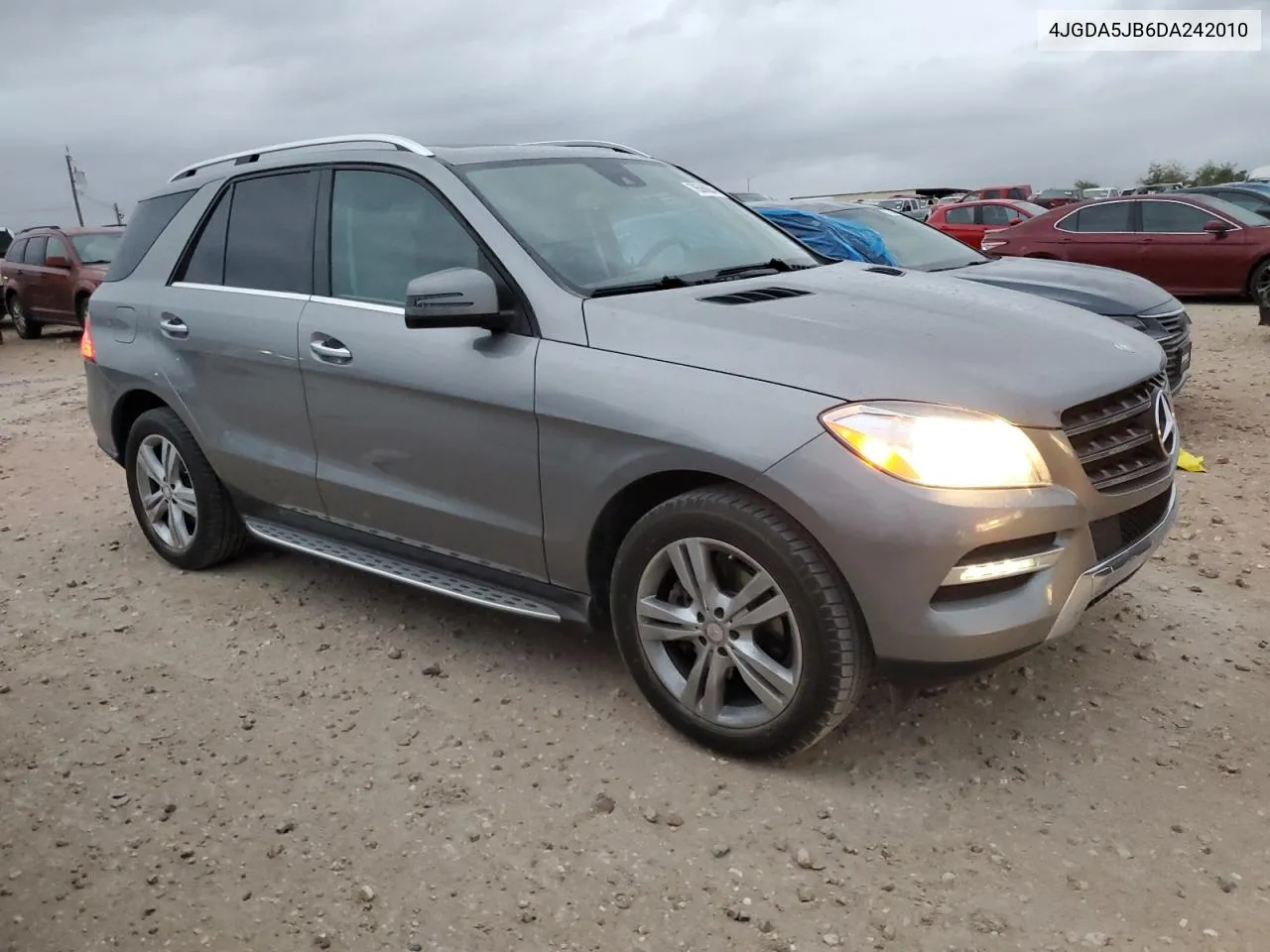 2013 Mercedes-Benz Ml 350 VIN: 4JGDA5JB6DA242010 Lot: 78568604