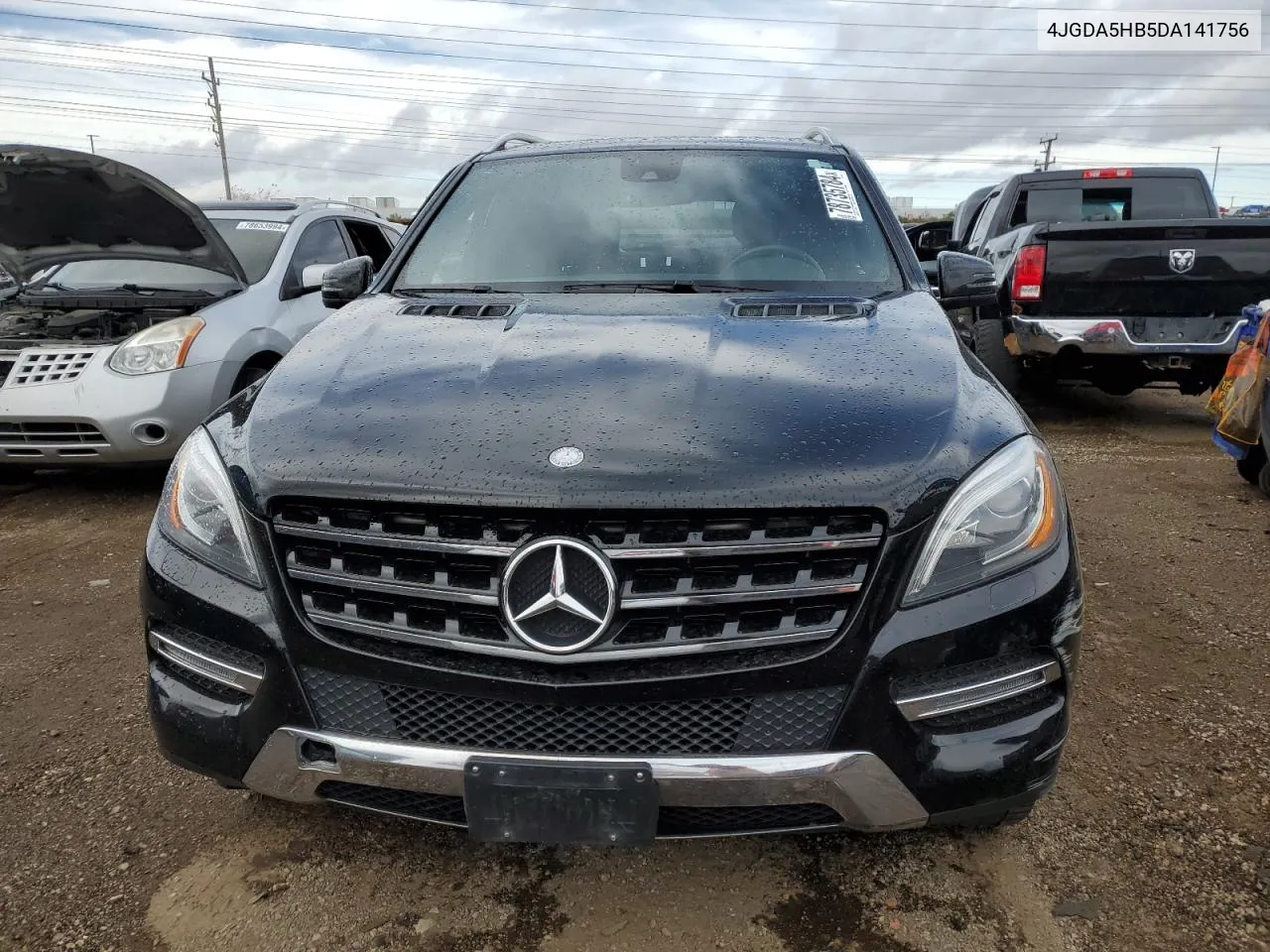 2013 Mercedes-Benz Ml 350 4Matic VIN: 4JGDA5HB5DA141756 Lot: 78735784