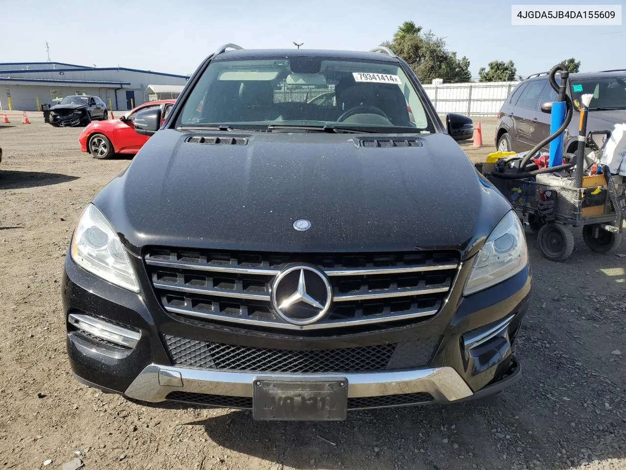 2013 Mercedes-Benz Ml 350 VIN: 4JGDA5JB4DA155609 Lot: 79341414