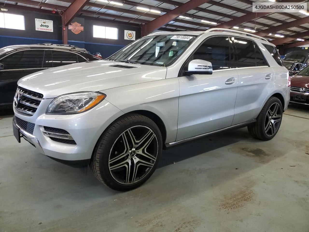 2013 Mercedes-Benz Ml 350 4Matic VIN: 4JGDA5HB0DA250500 Lot: 79610004