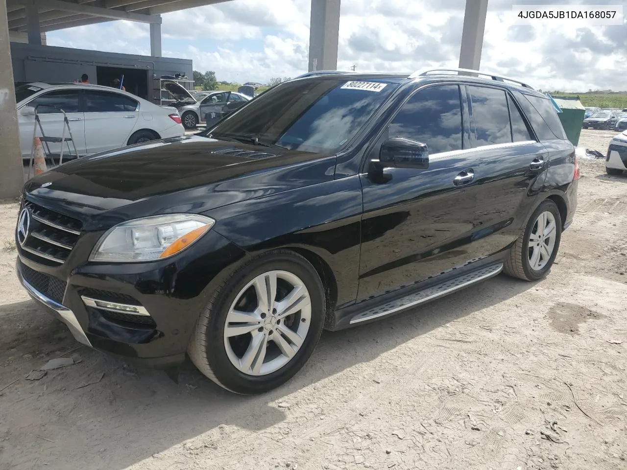 2013 Mercedes-Benz Ml 350 VIN: 4JGDA5JB1DA168057 Lot: 80227114