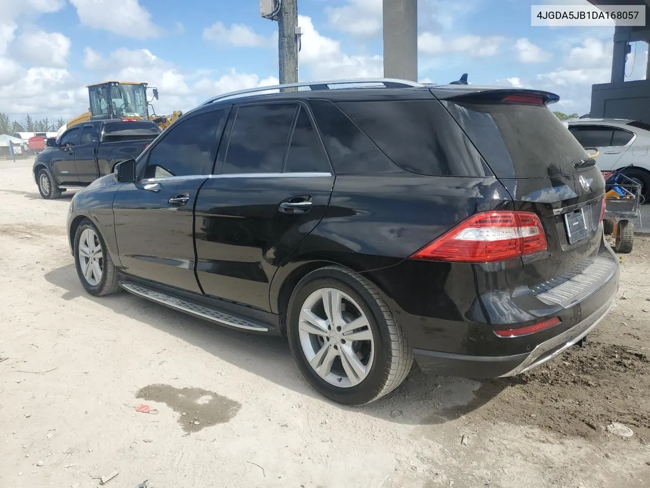 2013 Mercedes-Benz Ml 350 VIN: 4JGDA5JB1DA168057 Lot: 80227114