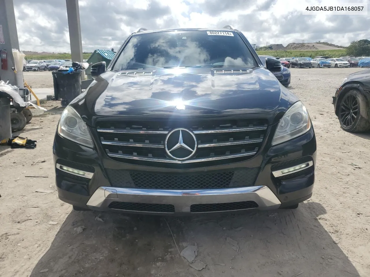 2013 Mercedes-Benz Ml 350 VIN: 4JGDA5JB1DA168057 Lot: 80227114