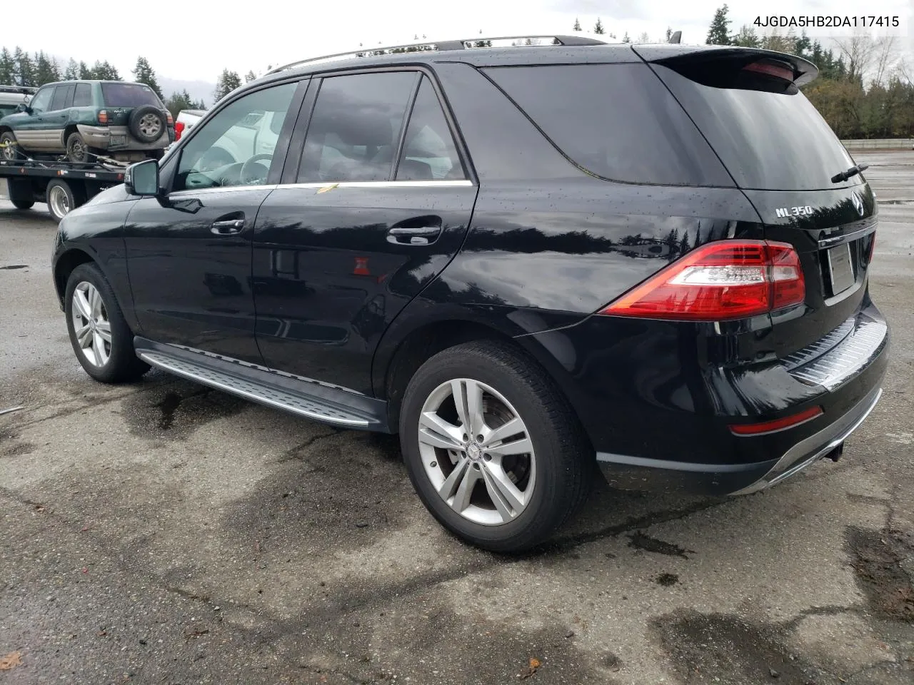 2013 Mercedes-Benz Ml 350 4Matic VIN: 4JGDA5HB2DA117415 Lot: 80248944