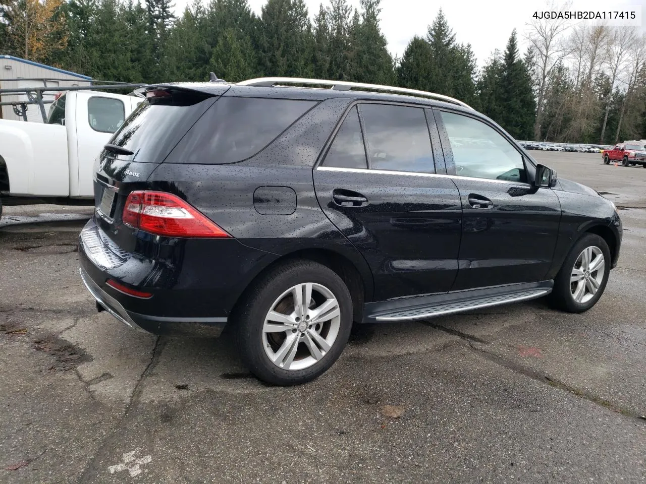 2013 Mercedes-Benz Ml 350 4Matic VIN: 4JGDA5HB2DA117415 Lot: 80248944