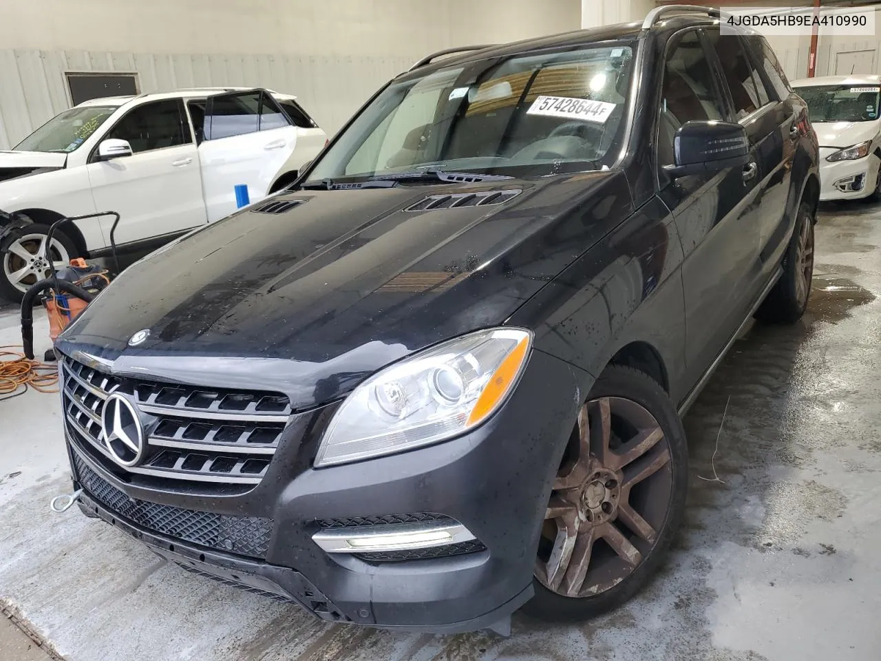 2014 Mercedes-Benz Ml 350 4Matic VIN: 4JGDA5HB9EA410990 Lot: 57428644