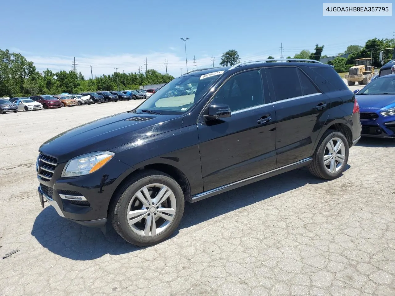 2014 Mercedes-Benz Ml 350 4Matic VIN: 4JGDA5HB8EA357795 Lot: 58298534