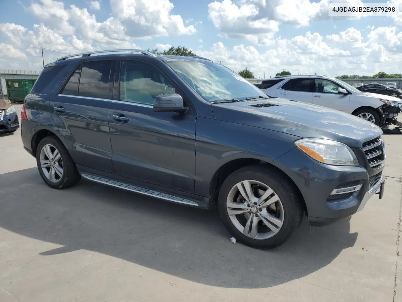 2014 Mercedes-Benz Ml 350 VIN: 4JGDA5JB2EA379298 Lot: 58881294