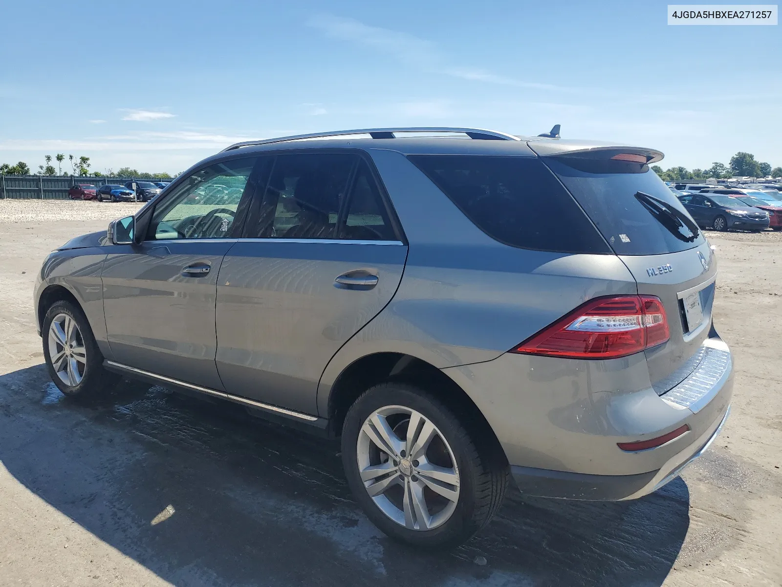 2014 Mercedes-Benz Ml 350 4Matic VIN: 4JGDA5HBXEA271257 Lot: 60471984