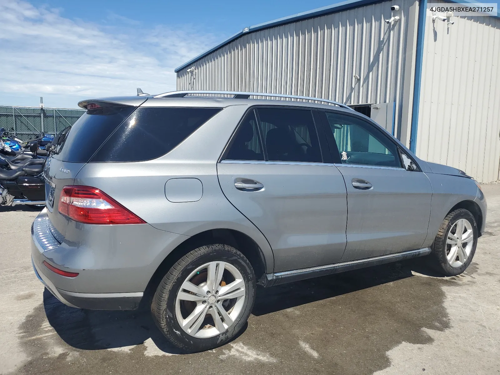 2014 Mercedes-Benz Ml 350 4Matic VIN: 4JGDA5HBXEA271257 Lot: 60471984