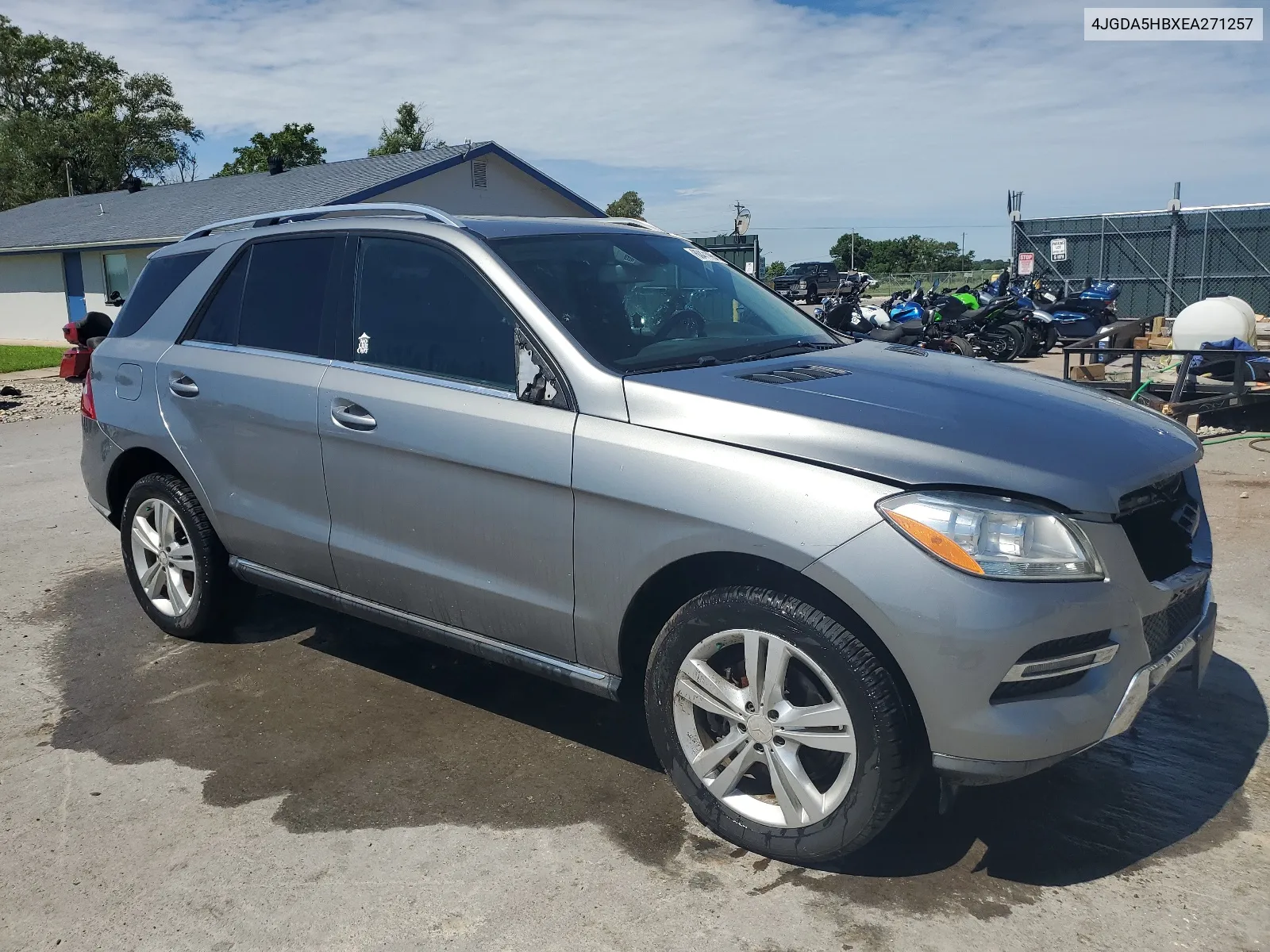 2014 Mercedes-Benz Ml 350 4Matic VIN: 4JGDA5HBXEA271257 Lot: 60471984