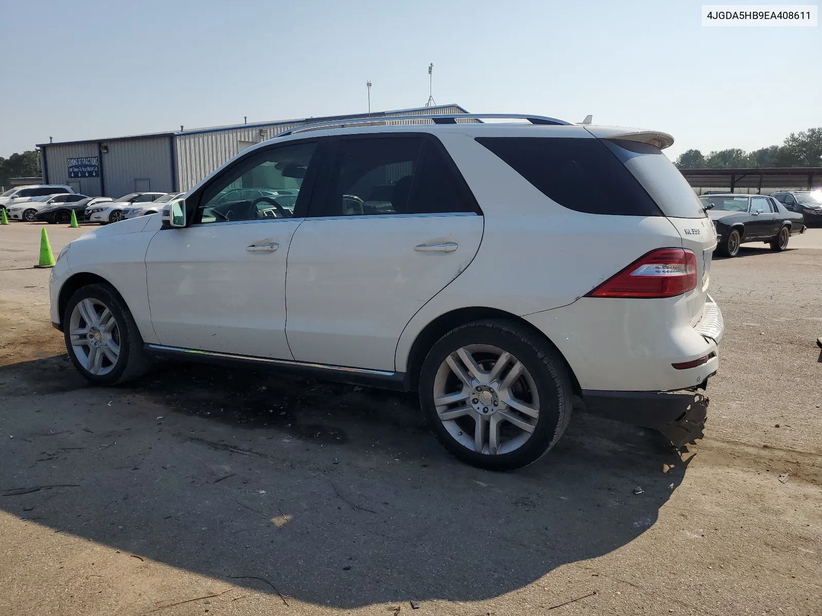 2014 Mercedes-Benz Ml 350 4Matic VIN: 4JGDA5HB9EA408611 Lot: 66033474