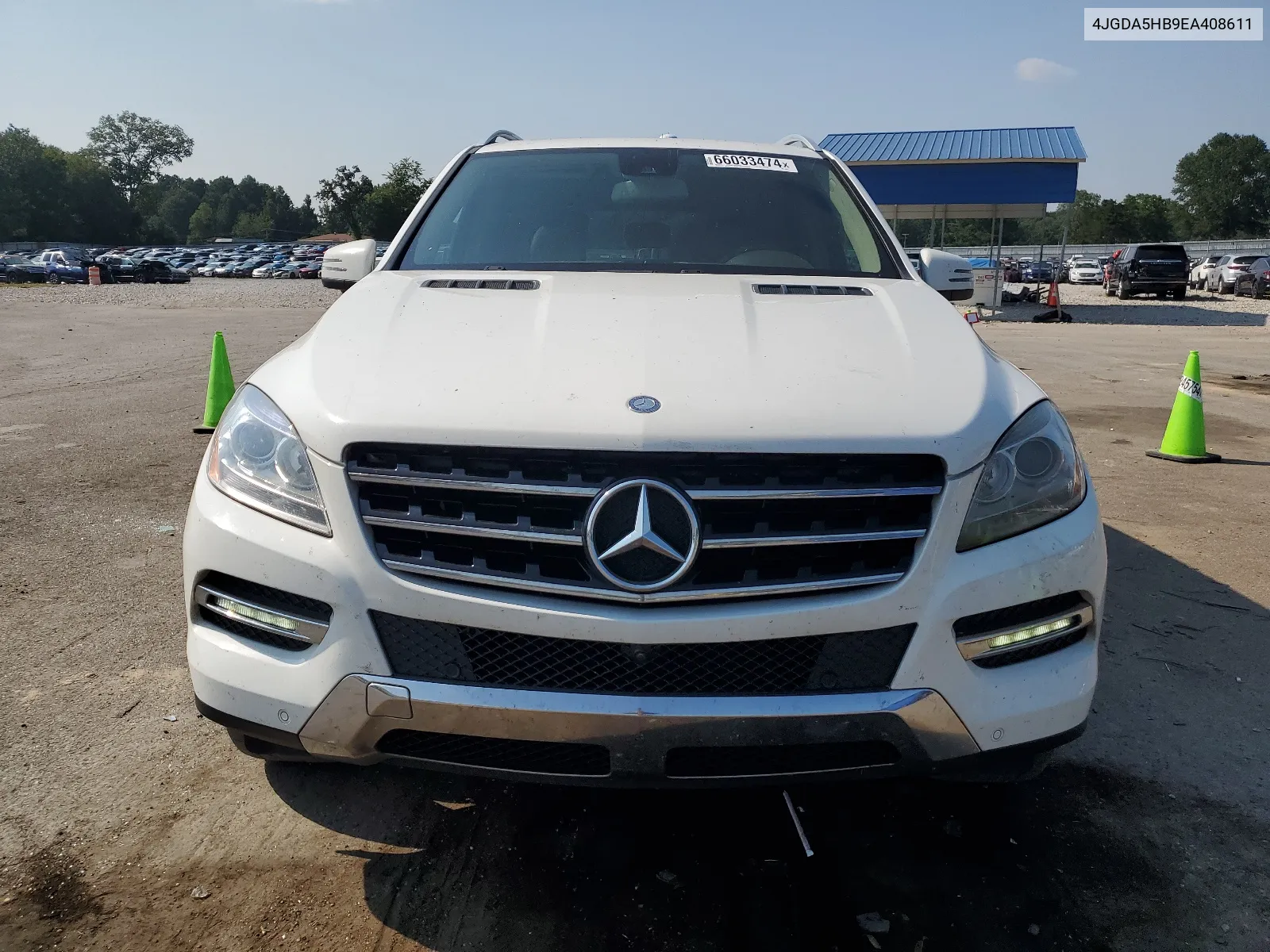 2014 Mercedes-Benz Ml 350 4Matic VIN: 4JGDA5HB9EA408611 Lot: 66033474